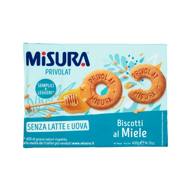 8002590043483 Misura Privolat Biscotti Al Miele 400gr