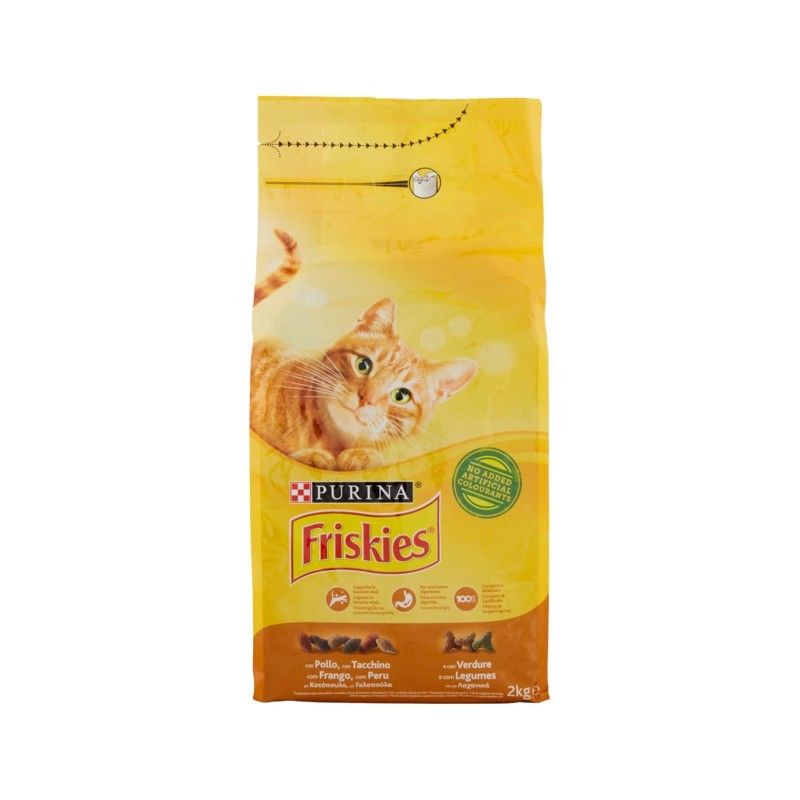 FRISKIES CAT CROCCHETTE POLLO & TACCHINO 2000GR