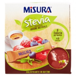 7640110704370 Misura Stevia 40 Bustine 60gr