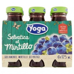 8001440114298 Yoga Optimum Succo Selvatica Al Mirtillo 6x125ml