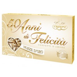 Crispo Confetti Mandorla Naturale Nozze D'oro 500gr