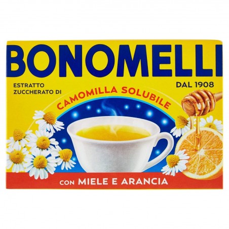 8001840032710 Bonomelli Camomilla Solubile Miele E Arancia 16 Filtri 80gr