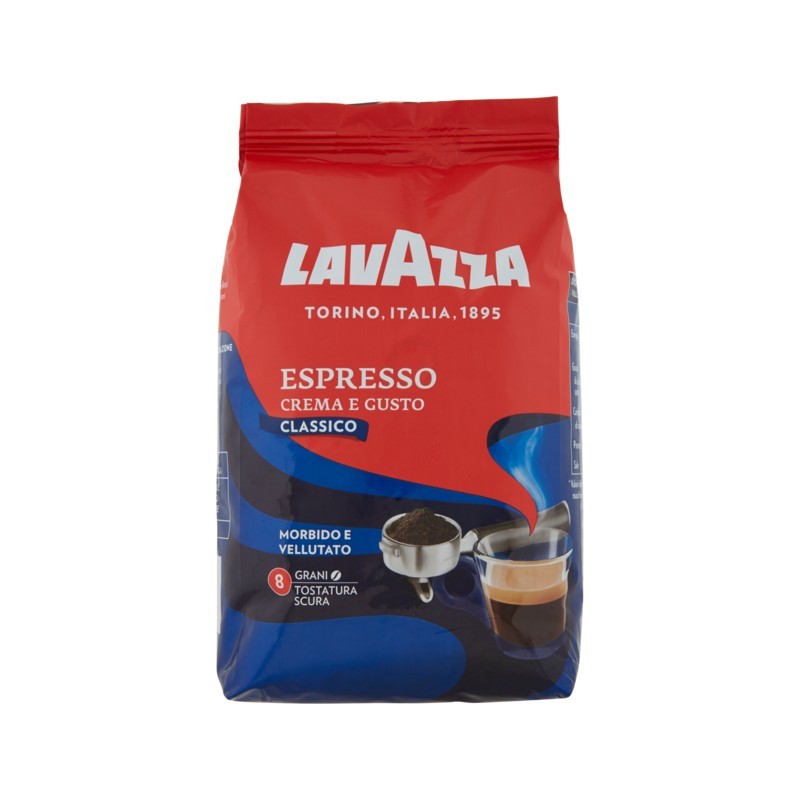 LAVAZZA CAFFE' CREMA & GUSTO CLASSICO GRANI 1000GR