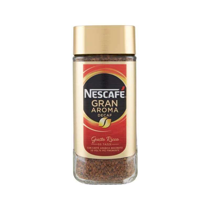 Nescafe' Gran Aroma Decaffeinato Solubile 100gr