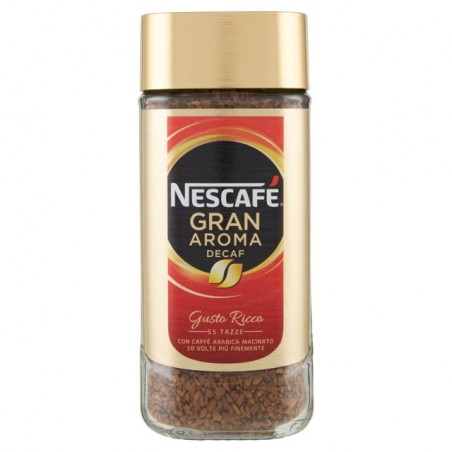 80000815 Nescafe' Gran Aroma Decaffeinato Solubile 100gr