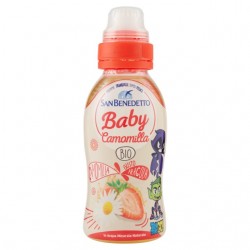 8001620017883 San Benedetto Baby Drink Bio Camomilla Gusto Fragola 250ml