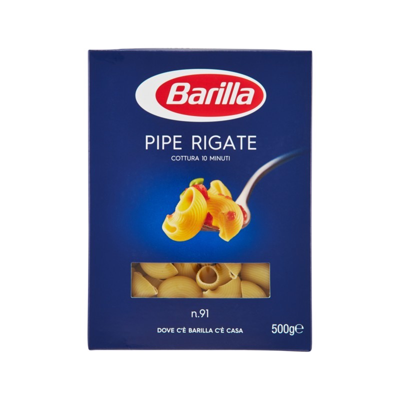 Barilla 091 Pipe Rigate 500gr