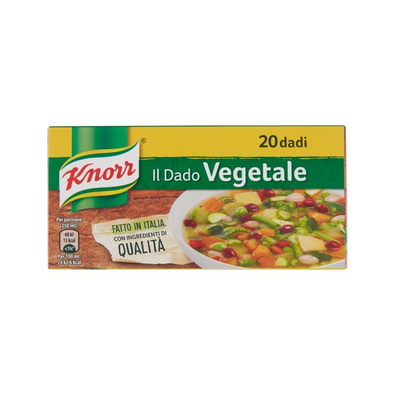 Knorr Dado Vegetale 20 Cubetti 200gr