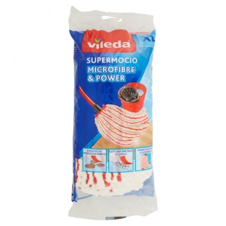 4023103172968 VILEDA SUPER MOCIO FIOCCO MICROFIBRE & POWER 1PZ