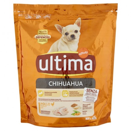 8410650201313 Ultima Dog Crocchette Chihuahua 800gr