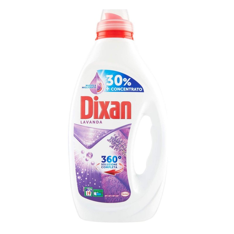 Dixan Liquido Lavatrice Lavanda 19 Misurini 950ml