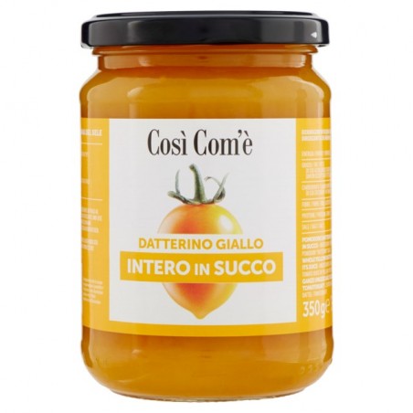 8017995100310 Cosi' Com'e' Datterino Giallo Succo 350gr