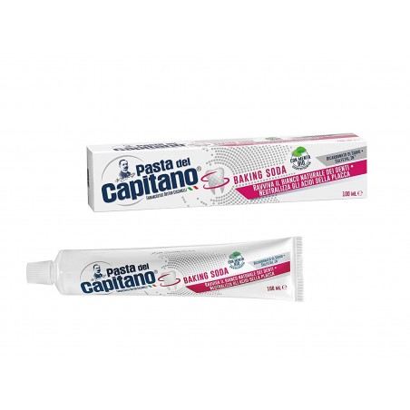 8002140197000 Pasta Del Capitano Dentifricio Baking Soda New 100ml