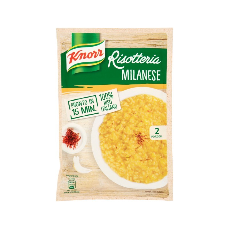 8001080003815 Knorr Risotteria Alla Milanese 175gr