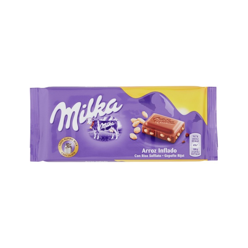 Milka Tavoletta Riso Soffiato 100gr