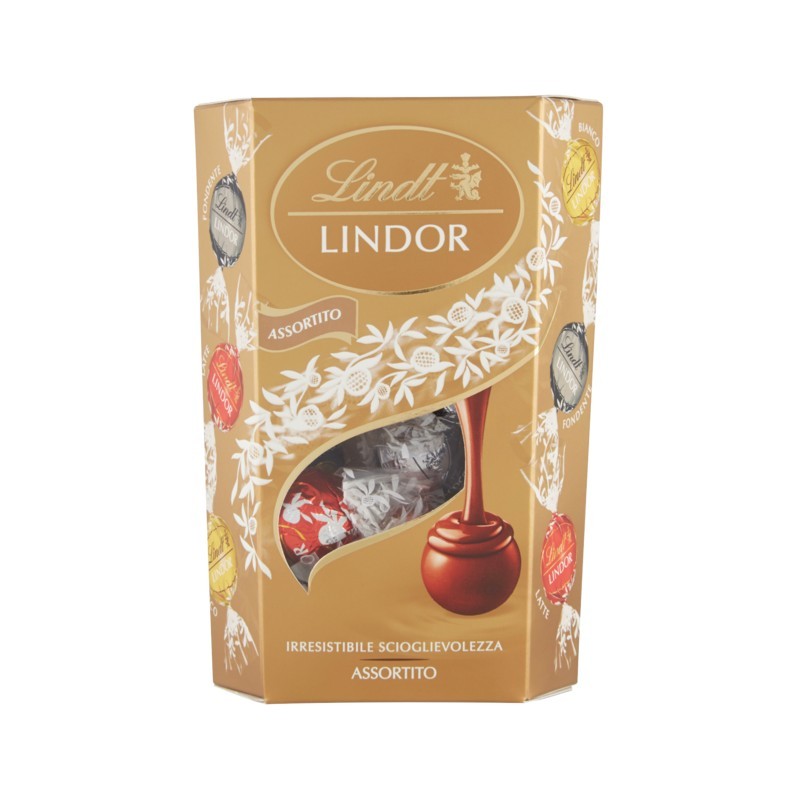 8003340072968 Lindor Cornet Assortito 200gr