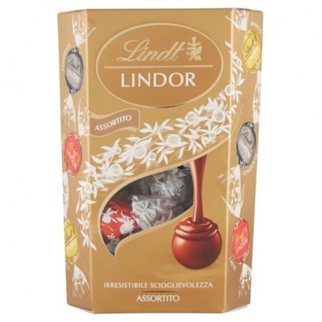 8003340072968 Lindor Cornet Assortito 200gr