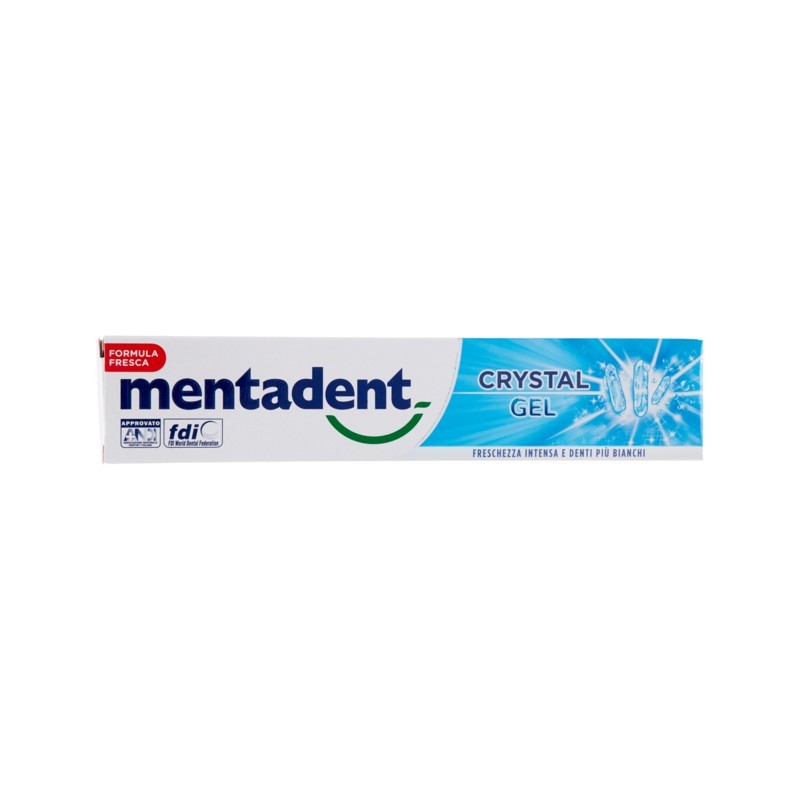 Mentadent Dentifricio Crystal Gel 75ml