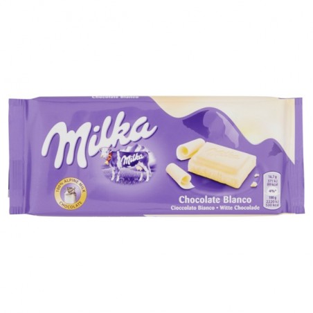 4025700001962 Milka Tavoletta Cioccolato Bianco 100gr