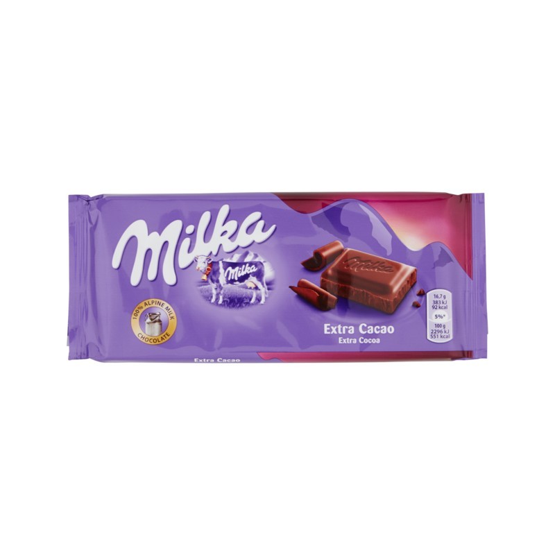 8590160955088 Milka Tavoletta Extra Cacao 100gr