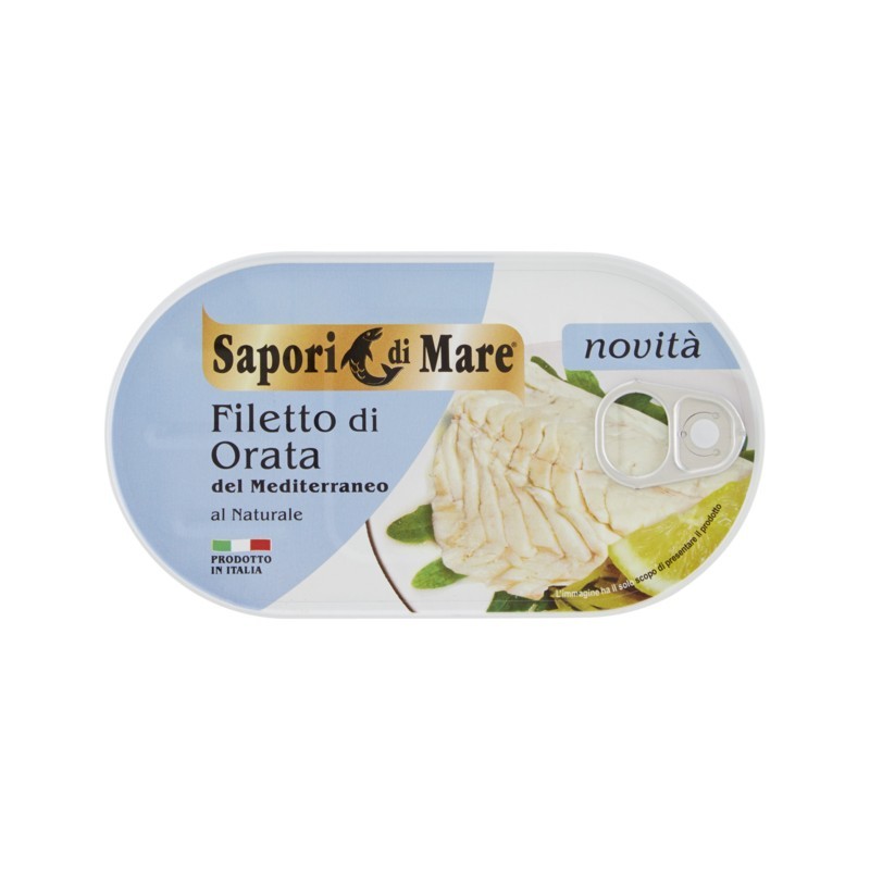 Sapori Di Mare Filetto Di Orata Al Naturale 145gr