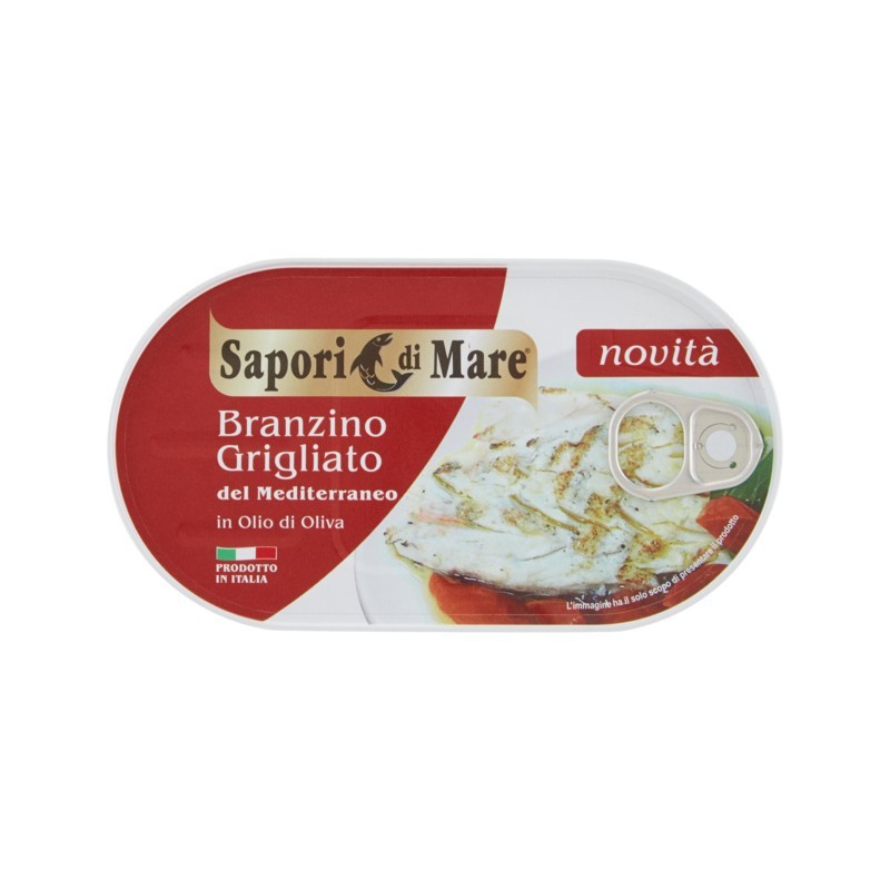 Sapori Di Mare Branzino Grigliato Olio Oliva 145gr