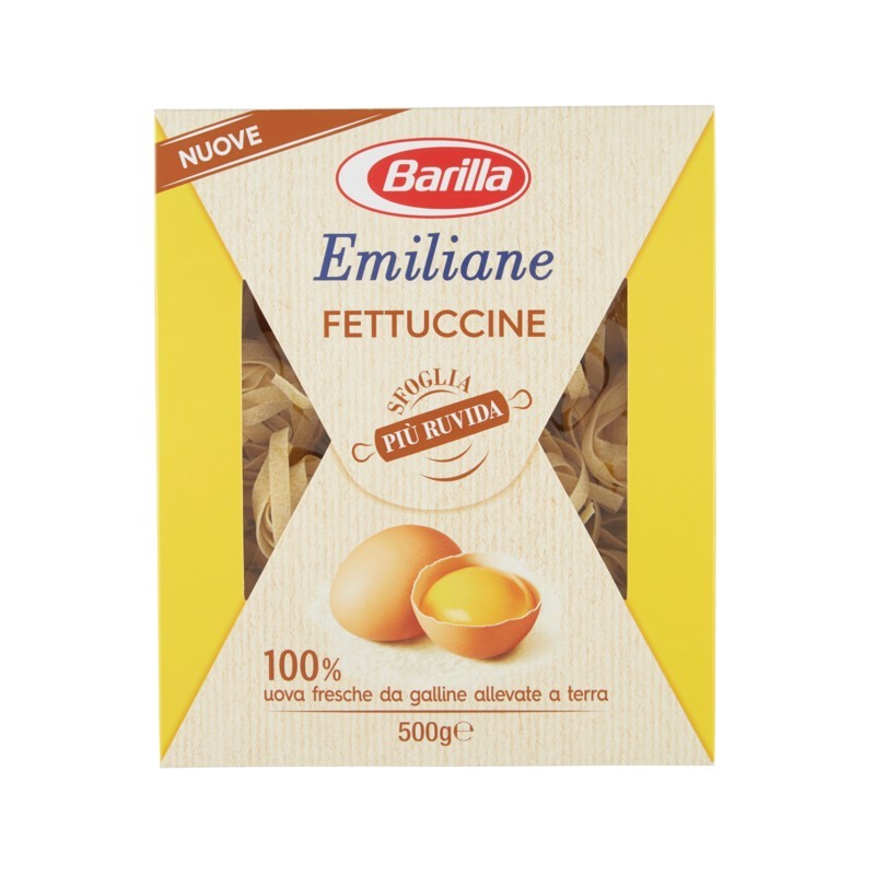 Barilla Emiliane 230 Fettuccine All'uovo 500gr