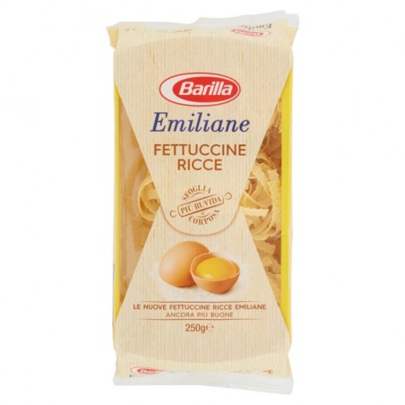 8076809543392 Barilla Emiliane 278 Fettuccine Ricce All'uovo 250gr