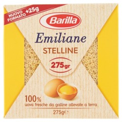 Barilla Emiliane Pastina All'uovo Stelline 275gr