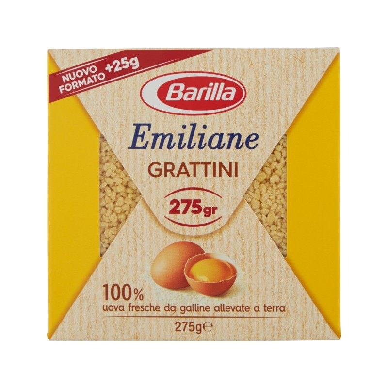 Barilla Emiliane Pastina All'uovo Grattini 275gr