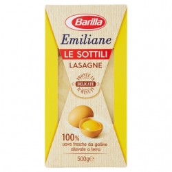 Barilla Emiliane 274 Lasagne Sottili Uovo 500gr