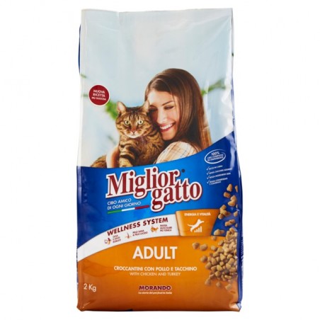 8007520105200 Miglior Gatto Crocchette Pollo E Tacchino 2000gr