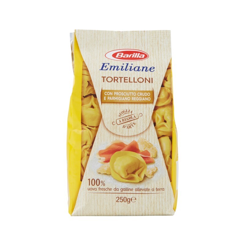 Barilla Emiliane Tortelloni Crudo E Parmigiano 250gr