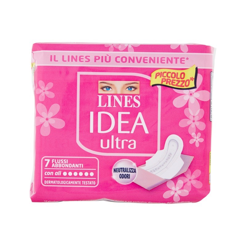 Lines Idea Ultra Flussi Abbondanti New 7pz