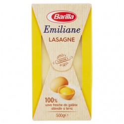 8076800376999 Barilla Emiliane 199 Lasagne Gialle Uovo 500gr