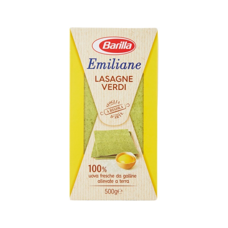 Barilla Emiliane Forno 200 Lasagne Verdi 500gr