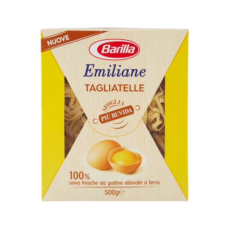 8076809515399 Barilla Emiliane 229 Tagliatelle All'uovo 500gr