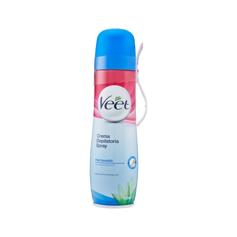 VEET CREMA DEPILATORIA SPRAY PELLI SENSIBILI 150ML