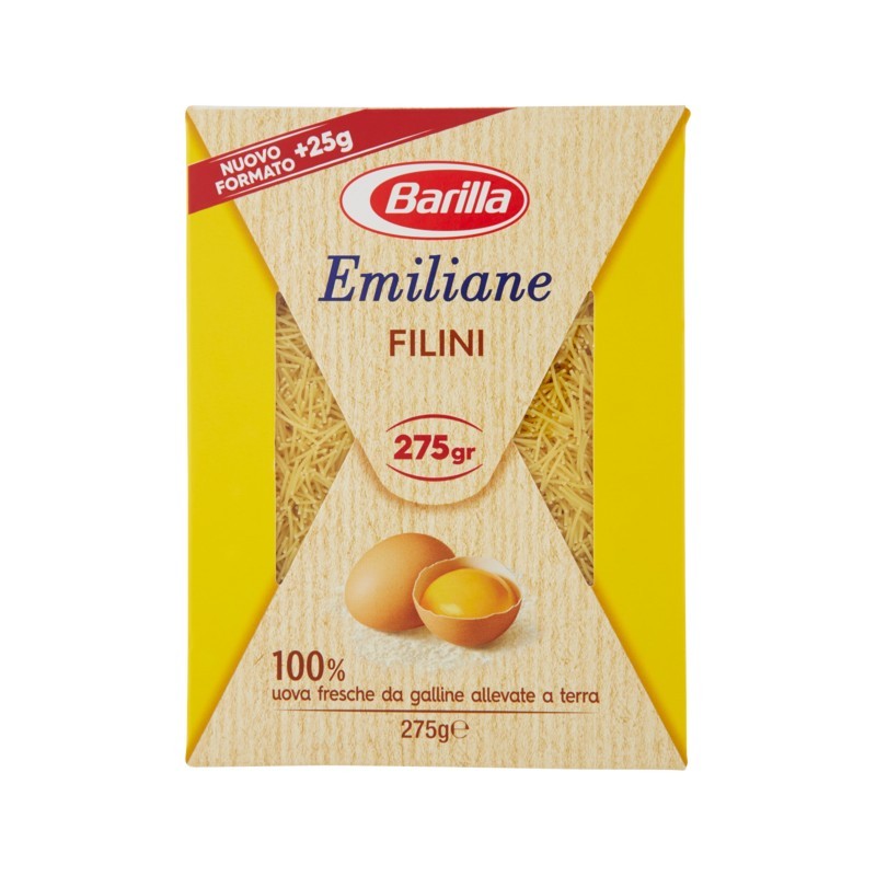 Barilla Emiliane Pastina All'uovo Filini 275gr