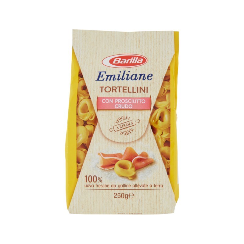 Barilla Emiliane Tortellini Prosciutto Crudo 250gr