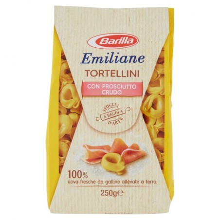 8076809515092 Barilla Emiliane Tortellini Prosciutto Crudo 250gr