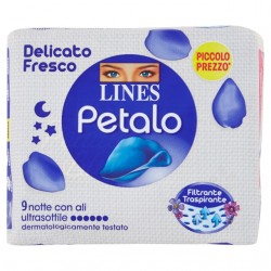 8001480401501 Lines Petalo Ultra Notte Con Ali 9pz