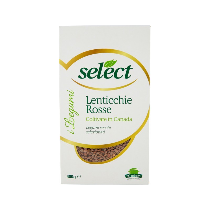 8006280010847 Select Lenticchie Rosse 400gr