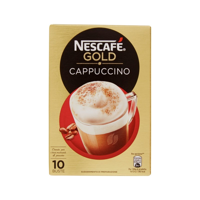 Nescafe' Cappuccino 10 Bustine 140gr