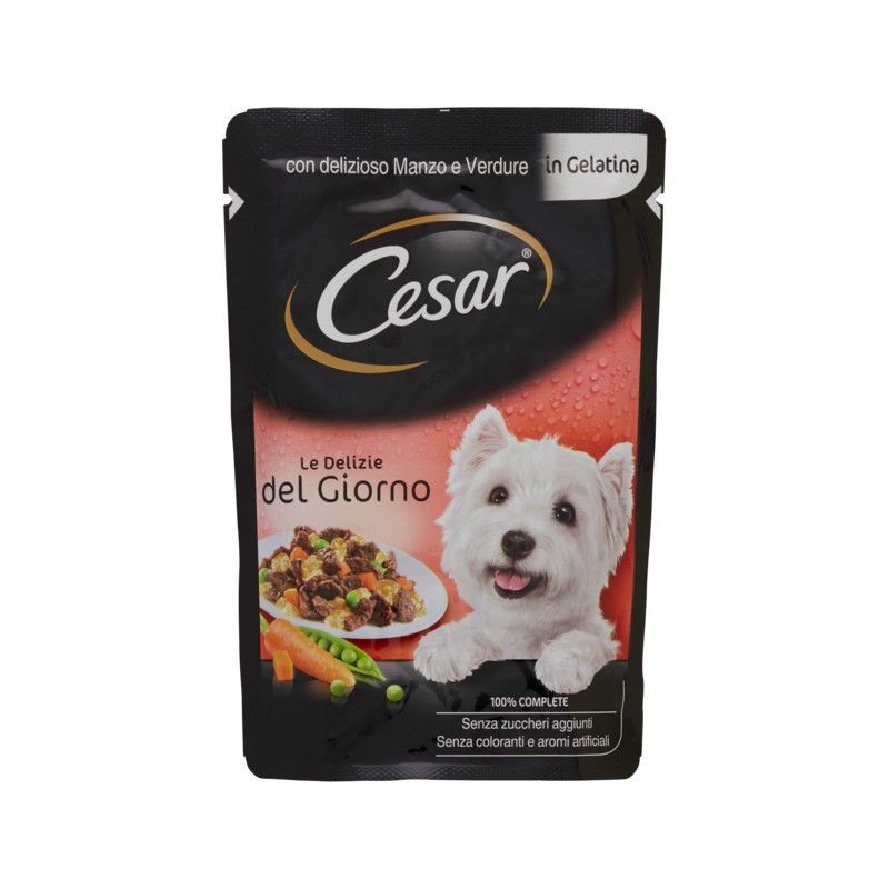 Cesar Delizie Del Giorno Manzo 100gr