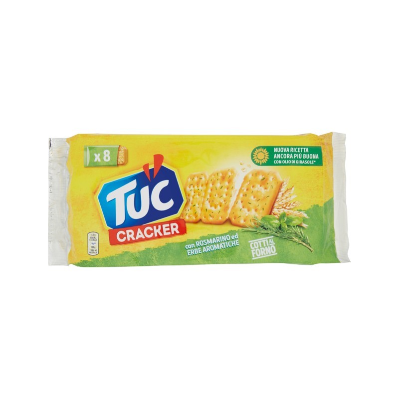 Tuc Crackers Rosmarino E Erbe 250gr