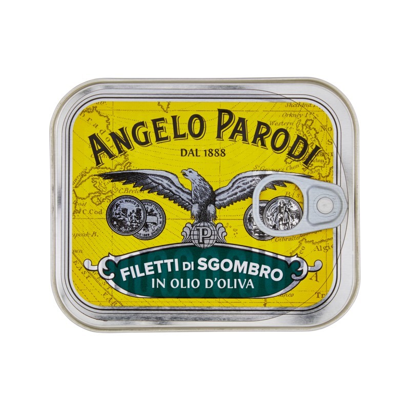 Angelo Parodi Filetti Sgombro In Olio Di Oliva 230gr