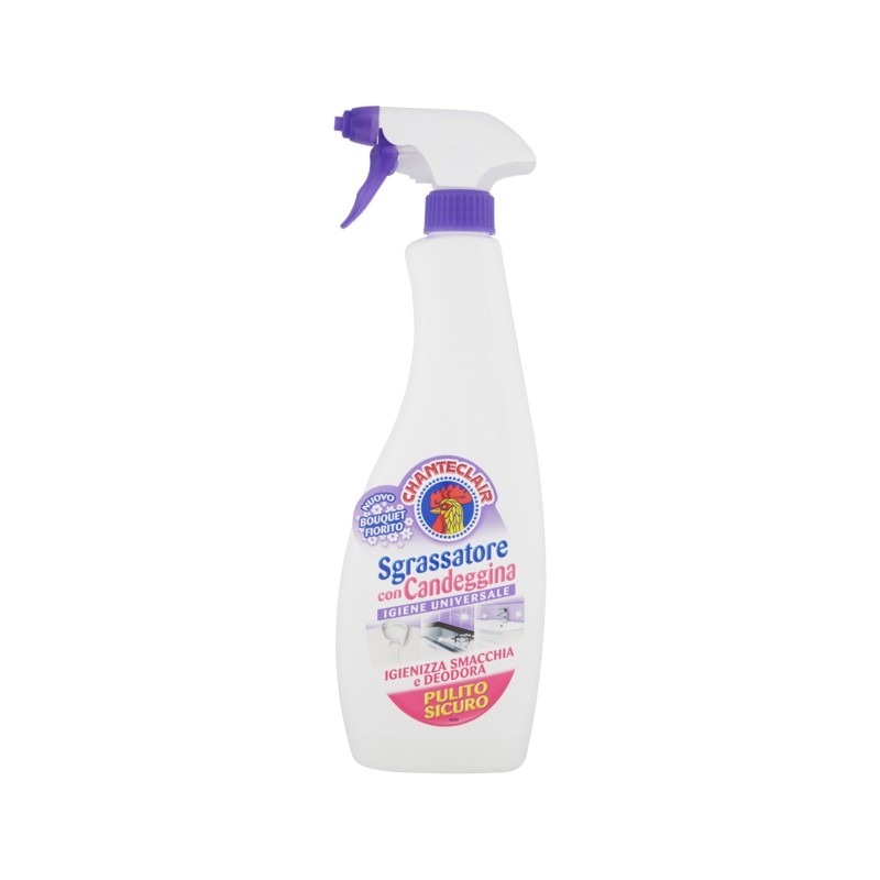 Chanteclair Sgrassatore Con Candeggina Fiori Spray 625ml