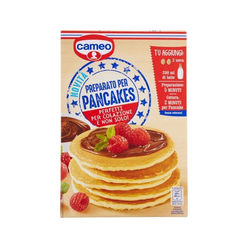 8003000186806 Cameo Preparato Per Pancakes 250gr