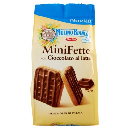 8076809577793 Mulino Bianco Mini Fette Cioccolato Latte 110gr